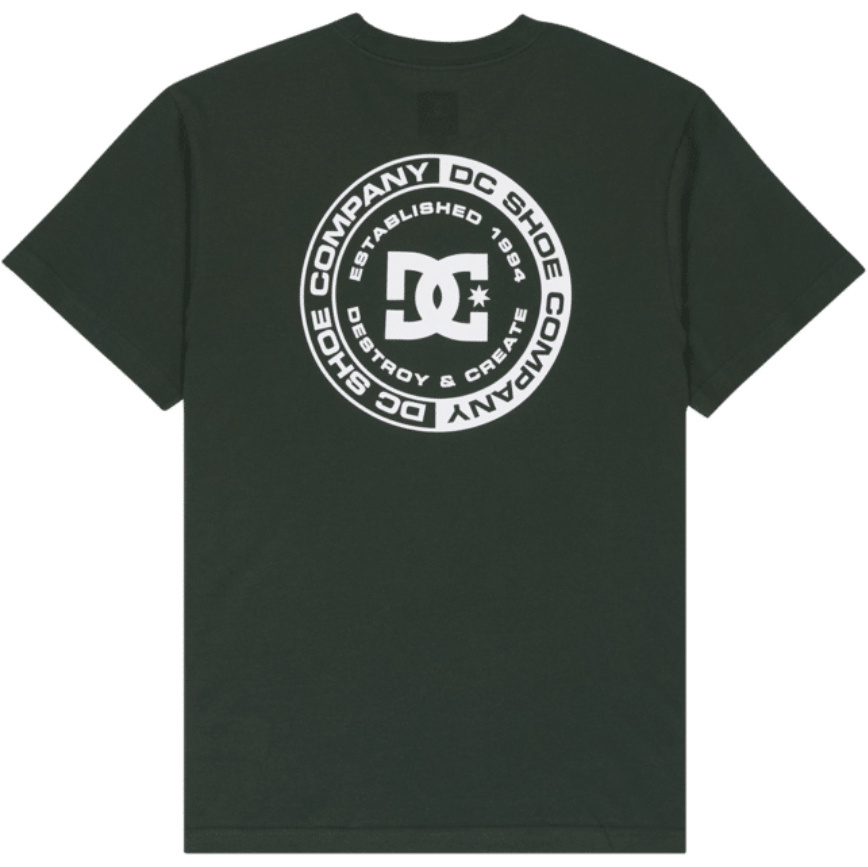 2026 DC Shoes Mens DC Corpo FB T-Shirt ADYZT05440 - Deep Forest